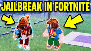 (the redemption code will expire on october 27 at 10 am et.) Playing Roblox Jailbreak In Fortnite Jailbreak Prison Roblox Jailbreak Youtube