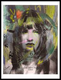 Vintage workshop notes from a famous artist