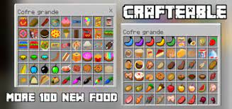 78.9m downloads updated mar 23, 2021 created nov 16, 2013. 100 New Food Crafteable Foodplus Minecraft Pe Addon Mod 1 16 100 50 1 16 10 02 1 16