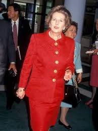 Image Result For Margaret Thatcher In Red Suit Red Suit Suits Red