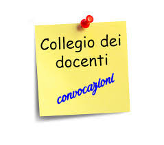 Risultati immagini per avviso collegio docenti