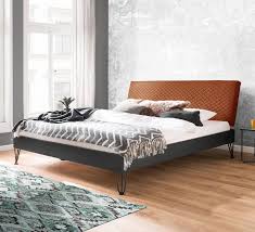 Unser umfassendes leistungsspektrum fällt ins auge. Metallbett Im Retro Look Mit Elegantem Polster Kopfteil Vegeta