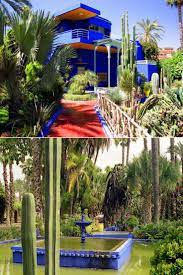 The Majorelle Garden Jardin Majorelle Previously The Jardin Bou Saf Was Designed By The Fre Marrakech Gardens Japanese Garden Design Water Fountains Outdoor