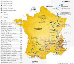 Etapas, clasificaciones, equipos, corredores, historia, palmarés, retransmisiones en directo, vídeos y las. Recorrido Del Tour De Francia 2017 Actualidad El Pais