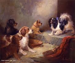 George Armfield Smith The Great Debate In 2020 Dog Paintings Dog Print Art Canine Art