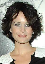 Carla Gugino Goes Short Carla Gugino Short Hair Styles Actresses With Black Hair