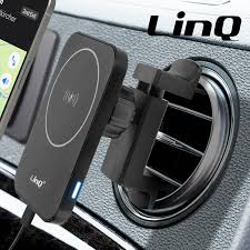Support téléphone voiture MagSafe grille aération
