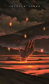 Volcano Forge 30 Min Speedpaint Andrea Koroveshi Fantasy Landscape Landscape Art Anime Scenery