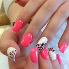 Acrylic flowers have been created, and some pearls have been used using 60. 55 Gorgeous French Tip Nail Designs For A Classy Manicure
