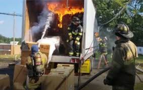 The incident was reported to the 911 dispatcher as a trash fire. Video Tractor Trailer Fire Reported At California Furniture Store Southern Maryland News Net Southern Maryland News Net