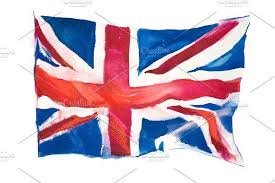 United Kingdom British Flag Hand British Flag England Flag Flag