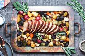 While oven baked pork tenderloin is delicious we'll be. Spice Rubbed Pork Tenderloin And Glazed Root Vegetables Give It Some Thyme