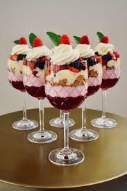Try a pavlova, yule log, chocolate tart, christmas cheesecakes or trifles and much, much more. Mini Trifles Christmas Recipe Cooking With Nana Ling Recipe Christmas Trifle Christmas Cooking Christmas Food