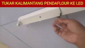 Maybe you would like to learn more about one of these? Diy Tukar Lampu Pendaflour Ke Led Diy Changing Tube Lamp To Led Youtube