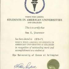 The ideal candidates are students who have excelled in the classroom and who have expanded their college experiences by being active in campus and community projects and events. Keyword Who S Who Among Students In American Universities And Colleges Texas Disability History Collection