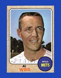 1968 Topps #313 Al Weis