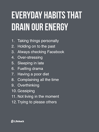 12 Everyday Habits That Drain Our Energy Designtaxi Com Anxietyhustle 12 Everyday Habits Tha Inspirational Quotes Inspirational Quotes Motivation Motivation