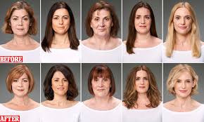 Face shape, current hair color, current length and hair texture all factor in when getting the perfect cut. The Haircuts As Anti Ageing As A Facelift Daily Mail Online