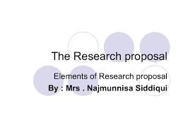 • action research is a method used for improving practice. The Research Proposal