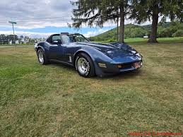 Image result for Dark Blue 1981 Corvette