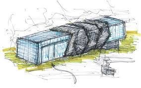 Gallery Of Tschumi Pavillion Academy Of Architecture Groningen 37 Architectural Sketch Pavillion Architecture