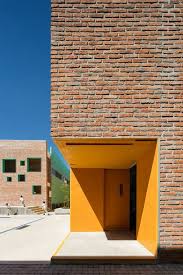 Taleny School Aro Estudio Brick Architecture Architecture Entrance Design