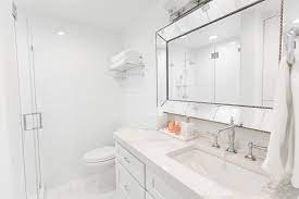 That applies whether you are choosing natural marble stone or porcelain tiles. White Marble Bathroom Decor Ideas Home Redesign