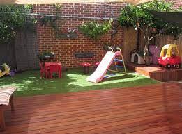 Desain taman dalam rumah mini ala jepang. Taman Bermain Anak Dirumah