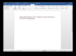 Go to the review tab. How To Delete Comments In Word Amazy Daisy