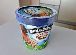 コストコ b j バニラキャラメルファッジ 698円也 猫 と 買い物 と dme 楽天ブログ コストコ アイスクリーム パイント