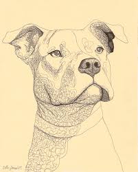 Pitbull dog mom art print, animal line art, pit bull dog, minimal one line drawing, single line animal wall art. Step By Step Face Boxer Step By Step Face Dog Drawing Easy Novocom Top