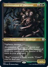Menace (this creature can't be abomination of llanowar's power and toughness are each equal to the number of elves you. Products Tagged Legendary Creature Card Oasis