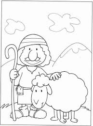 The good shepherd lays down his life for the sheep. johnn 10:11 (nvi). Good Shepherd Coloring Pages Free Coloring Home