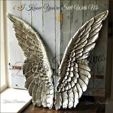 Beautiful Angel Wings Art Adhered To Wood And Ready To Etsy In 2021 Angel Wings Wall Decor Angel Wings Wall Angel Wings Art