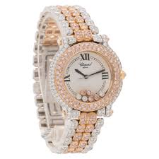 Details happy sport diamond bracelet watch by chopard. Chopard Happy Sport 27 6181 29 Rose Gold Watch World S Best