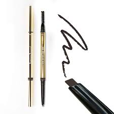 This kit is one of the most the kit comes in medium brown, dark brown, light brown, and natural black. Amazon Com Browluxe Precision Brow Pencil For Microblading Effect Coal Black Eyebrow Pencil For Black Hair Brow Pencil With Brush Smudge Proof Eyebrow Color Beauty