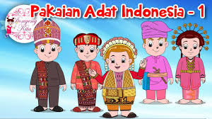 Beberapa faktor yang mempengaruhi terciptanya pakaian adat suatu suku bangsa, yakni: Pakaian Adat Indonesia 1 Budaya Indonesia Dongeng Kita Youtube