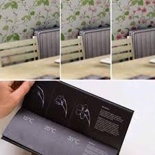 المصمم تشاي ياون ابتكر ورق حائط حساس على هيئة أوراق الشجر لـ تبدأ ت زهر مع تغير