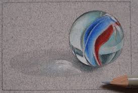 Cool drawings that look real. How To Draw A Marble Step By Step Realistic Drawing Art Lesson Art Is Fun