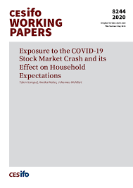 In less than 24 hours, the price of bitcoin declined from $46,605 to $44,964. Exposure To The Covid 19 Stock Market Crash And Its Effect On Household Expectations Publication Cesifo