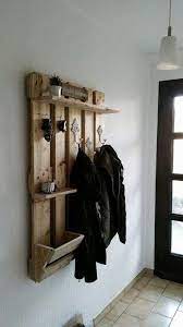Garderobe dienlich create by obi paletten garderobe garderobe selber bauen garderobe selber machen from i.pinimg.com. Garderobe Aus Palletten Paletten Garderobe Regal Dekor Paletten