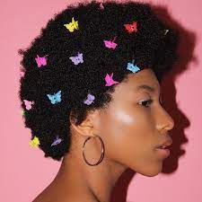 As a parent, you want nothing more than to encourage your little girl to embrace her natural beauty. This 90s Hair Trend Got A Fly Makeover Butterfly Hair Clip Natural Hair Accessories Clip Hairstyles