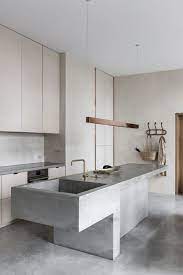 An Architect S Serene Live Work Space In Berlin Minimalist Home Interior Minimalist Home Modern Kitchen Design
