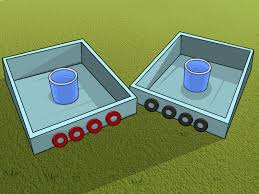 To begin the game first toss will be determined by the toss of a. How To Build A Washer Game With Pictures Wikihow