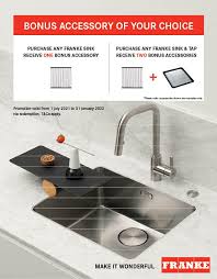 Maybe you would like to learn more about one of these? Bonus Accessory With Any Franke Sink Tap E S Kitchen Laundry Bathroom