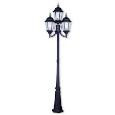 Shop Livex Lighting Hamilton Bronze 4 Light Outdoor 4 Headed Post Lamp Overstock 12004593