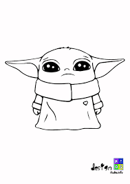 You will visit our website and enjoy every coloring page here for free. Baby Yoda Coloring Design For Kids Color Design Coloring Pages Free Printable Coloring Pages