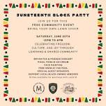 Juneteenth Block Party