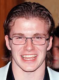 I loved it from when i was a young child as a fan, and i'm still a fan now. David Beckham Younger Days