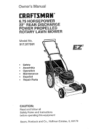 You can search by product name or model number. Craftsman Ez3 917 377591 Owner S Manual Pdf Download Manualslib